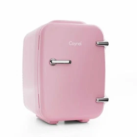 CAYNEL Mini Fridge Portable Cooler Warmer Makeup Skincare Refrigerator 4L