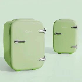 CAYNEL Mini Fridge 4 Liter/6 Can Cooler Warmer Makeup Skincare Refrigerator