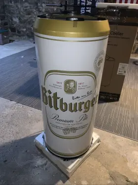 GCPT75 GASTRO-COOL Bitburger Fridge Cooler GCPT75 GASTRO-COOL Bitburger Fridge Cooler