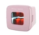 Frigidaire Retro 12 Can Mini Beverage/Skincare Cooler, EFMIS351 Pink