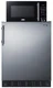 Summit MRF66K2A 24"W 4.9 Cu. Ft. Right Hinge Compact Refrigerator - Stainless