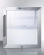 Summit SCR215L 17"W 1.7 Cu. Ft. Commercial Compact Refrigerator - Stainless